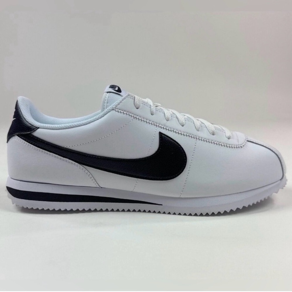 Nike Cortez White Black (GS) Kids 7Y Shoes Sneakers Athletic Casual DM0950-108
